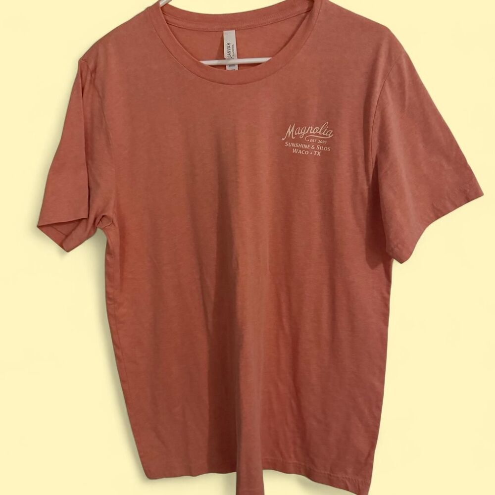 _jl-al_ Women's Orange and Pink T-shirt
